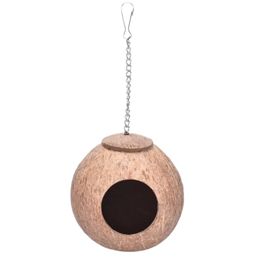 MOUNTTU Kokosnuss-Vogelnest, 10, 2–12, 7 cm Durchmesser, sicher, natürliches Kokosnuss-Fell, Vogelkäfig-Zubehör für Haustiere, Papageien, Kanarienvögel, Finken, Tauben, Vogelnest, Vogelkäfig-Zubehör MOUNTTU Kokosnuss-Vogelnest, 10, 2–12, 7 cm Durchmesser, sicher, natürliches Kokosnuss-Fell, Vogelkäfig-Zubehör für Haustiere, Papageien, Kanarienvögel, Finken, Tauben, Vogelnest, Vogelkäfig-Zubehör von MOUNTTU