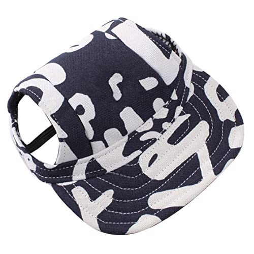 Baseball Cap Cap Puppy Outdo Hat Canvas Hundevisier Haustier Sommer oder kleine Haustierhüte Hundegeburtstagskuchenmischung Und Zuckerguss von MOVAWAKY