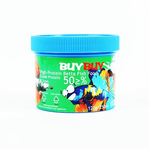 fischfutter Aquarium granulat,fischfutter Aquarium,Fischfutter,Schwimmfutter für Betta und kleine Zierfische, Zierfischfutter, Fischfutter, Zierfischfutter, Fish Feed 0,7mm von MOYU BUYBUY