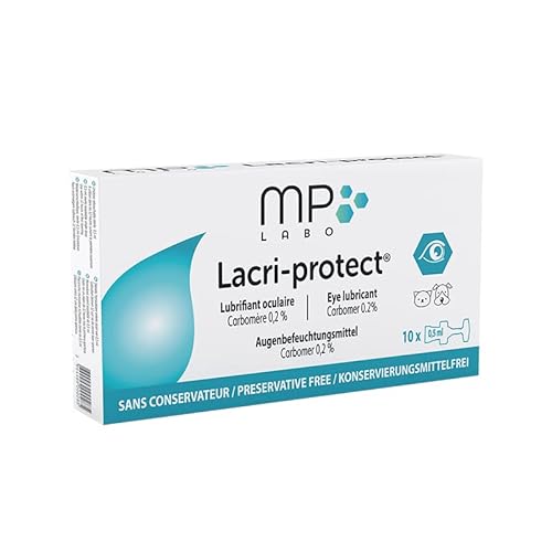 MP Labo Lacri-Protect® 10 x 0,5 ml - Okularschmierstoff - Hund und Katze von MP Labo