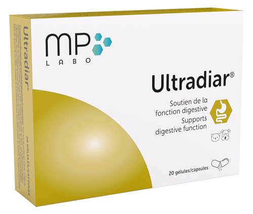 MP Labo Ultradiar 2 Blister mit je 10 Kapseln - Verdauungsunterstützung für Hunde und Katzen von MP Labo