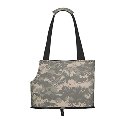 Mqgmz Armee Digital Camouflage Print Haustier Reisetasche und Tasche Safe Welpen Katze von MQGMZ