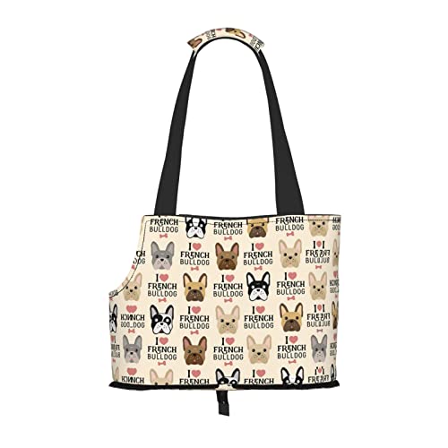 Mqgmz Hundetasche mit Hundemotiv und Tasche für Katzen von MQGMZ