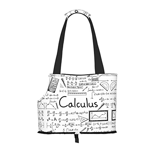 Mqgmz Mathematik Geometrie Geek Calculus Print Pet Travel Carrying Bag and Pocket Safe Puppy Cat - Amazing Design von MQGMZ