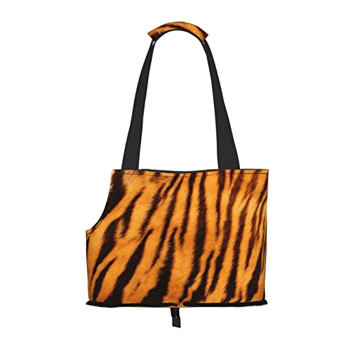 Mqgmz Tragetasche und Tasche für Haustiere, gestreiftes Muster, Tiger, tolles Design von MQGMZ