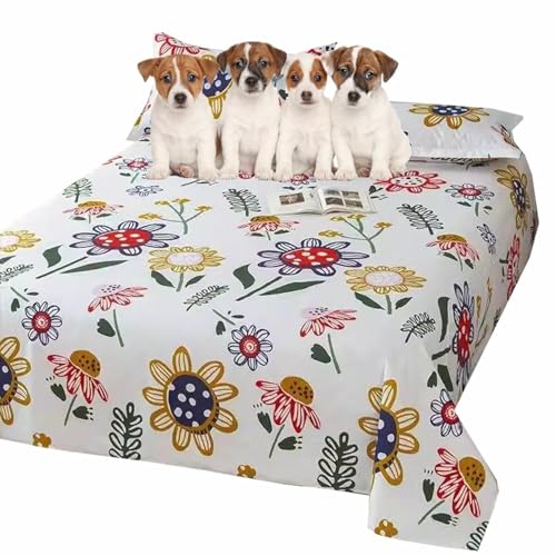 MQXDNFDC Haustierdecke für Hund und Katze, wasserdichte Hundedecke, Sofa, Couch, Schlafmatte, waschbarer Möbelschutz, Sofabezug, weiches Bettlaken für Hunde und Katzen (200 x 230 cm, A) (A,160 x 230 von MQXDNFDC