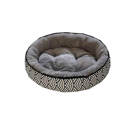 MQXDNFDC Warmes Plüsch-Haustierbett, Sofa mit guter Haltbarkeit, bequemes, flauschiges Haustierkissen, atmungsaktiv, weich strukturiert, Katzen-/Hundesofa (60 x 48 cm, Stil B) (Stil B, 40 x 30 cm) von MQXDNFDC