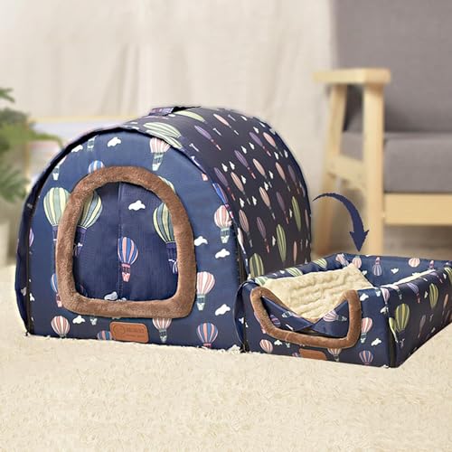 MQXDNFDC Weiches, warmes Hundebett, 2-in-1, Katzen-/Hundehütte, bequem, beheiztes Kissen, waschbarer Schlafkorb, Haustierbett, wasserdicht, Stil 6,35 x 30 x 25 cm MQXDNFDC Weiches, warmes Hundebett, 2-in-1, Katzen-/Hundehütte, bequem, beheiztes Kissen, waschbarer Schlafkorb, Haustierbett, wasserdicht, Stil 6,35 x 30 x 25 cm von MQXDNFDC