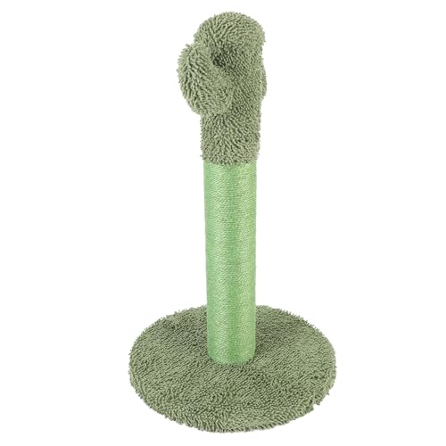 Catrianbaum Kaktus Stabile Multifunktionsresistente Sisal -Gratoir für Katzeninnere Catton Compact Green Green von MRSTORY