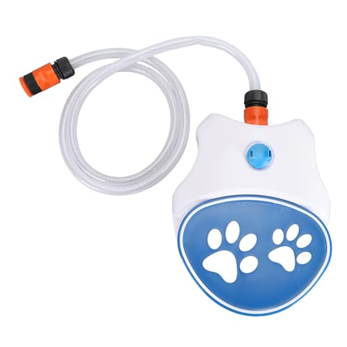 MRSTORY Outdoor Hundewasserbrunnen Schritt auf Pfoten Aktiviertes Haustier Sprinkler Trinkwasserspender Schlauchblau MRSTORY Outdoor Hundewasserbrunnen Schritt auf Pfoten Aktiviertes Haustier Sprinkler Trinkwasserspender Schlauchblau von MRSTORY