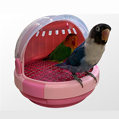 Vogelkäfig Vogelkäfig Vogel-Reiseträger transparent leicht Papageien Tragetasche for Nymphensittiche Kleintiere Reisetasche for Hamster Eichhörnchen Lovebirds for Lovebirds Finken Papageienvogelkäfig von MRXFN