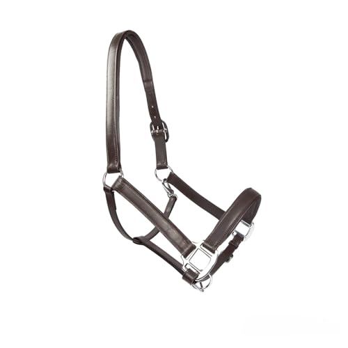 MTB Equestrian Lederhalfter Full (Full, Dark Brown) von MTB Equestrian