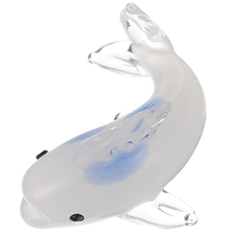 MUCKLILY Tierische Verzierungen Fisch-wohnkultur Fisch Aquarium Dekoration Spielzeugtiere Fisch Desktop-verzierung Handgeblasene Tropische Fischstatue Dekorationen Für Aquarien Glas von MUCKLILY