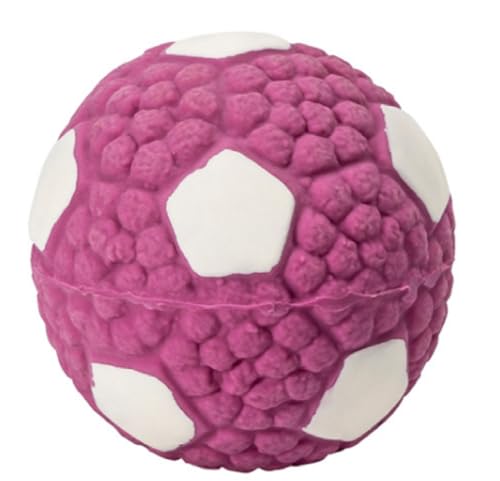 MUIKENT Hundespielzeug Latex Rugby Tennis Hundebiss Soundball Haustier Spielzeug 6.5cm von MUIKENT