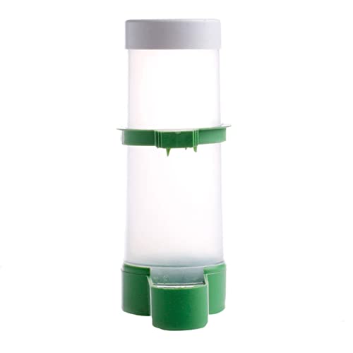 Automatischer Wasserspender für Vögel, Kunststoff, für Papageien, Sittiche, Lovebird, Käfigzubehör, Kapazität 142 ml, hängende Vogelfutterspender für den Garten von MULAIDI