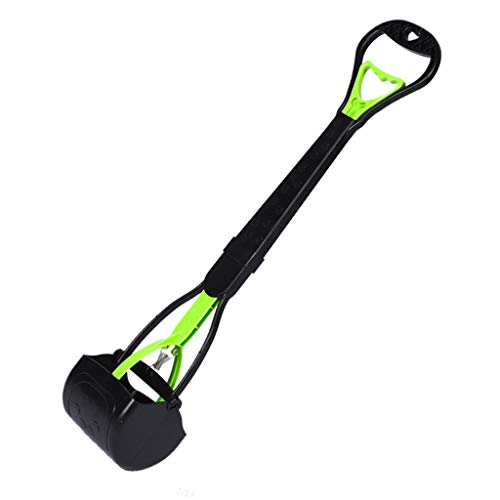 MULAIDI Spring Long Handle Pet Pooper Scooper For Dogs And Cats With Strength Material Easy To Use For Grass Dirt Gravel Pick Up Disposal System Jaw Clamp Pet Supplies Pooper Scooper Dog Poop Dog von MULAIDI