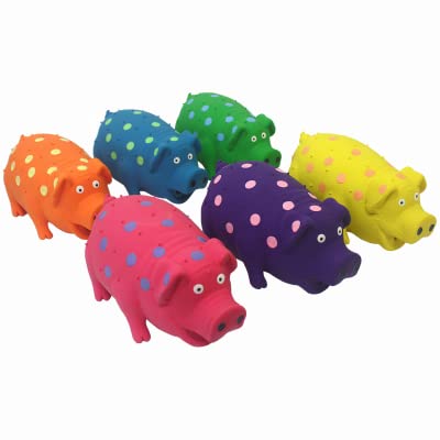 Multipet 61006 Hundespielzeug Plüsch Grunting Pig - Menge 3 von Multi Pet