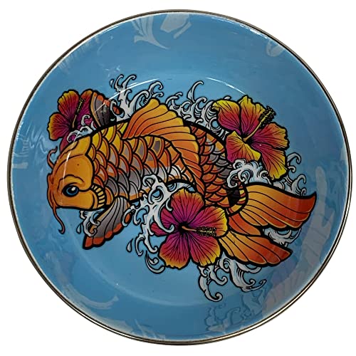 Multipet International Komodo Reptilienschale mit Koi-Design, Medium, mehrfarbig von Multi Pet