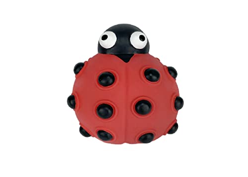 Multipet Look Who 's Poppin' Lady Bugs Hundespielzeug, 12,7 cm, verschiedene Farben von Multi Pet