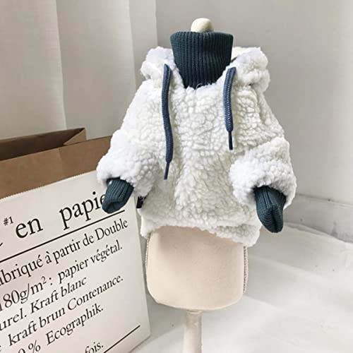 Verdicken Sie warmes Hunde-Outfit Winter-Hundekleidung Hoodies Mantel-Jacke Welpen-Kostüm Pommerschen Pudel Bichon Haustierkleidung von MUPUKKR