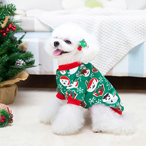 Winter Weihnachten Warm halten Hundekleidung Verdickte Zweibeinige Pullover Chihuahua Mops Haustier Hoodies Für Kleine Mittelgroße Hunde Welpen Outfit von MUPUKKR