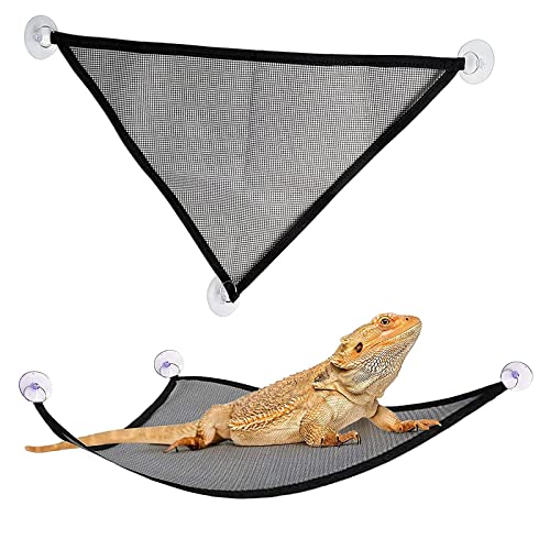 TUKEVA 2 Stück Eidechse Geckos Reptilien bartagamen Zubehör Netz hängend Bett Spielzeug Mesh Reptile Hängematten Mesh Lizard Hängematte, für Reptilien wie Eidechsen, Schlangen, Geckos TUKEVA 2 Stück Eidechse Geckos Reptilien bartagamen Zubehör Netz hängend Bett Spielzeug Mesh Reptile Hängematten Mesh Lizard Hängematte, für Reptilien wie Eidechsen, Schlangen, Geckos von TUKEVA