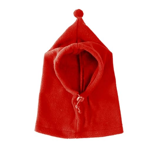 MWZBTG Beruhigende Hundehaube, Dicker Und Warmer Wintermützen-Hundeohrschutz, Hunde-Snood-Kopfwickel, Lärmschutz-Hundemützen Leise Ohren Für Hunde, Wintermütze Für Hunde, 26x20.5cm von MWZBTG