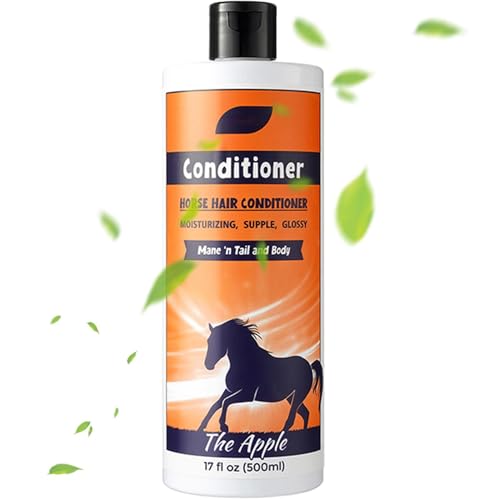 MWZBTG Mane Shampoo, Mane und Tail Shampoo - Schwanz und Mähne Shampoo Conditioner 500ml | Pferdepflegezubehör, Mantelreiniger zur Reinigung und Konditionierung von MWZBTG