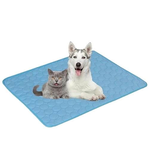 MXGRAPHIC Hundekühlmatte, Sommer-Haustier-Kältebett, extra groß, for kleine und große Hunde, Haustierzubehör, Katze, langlebige Eisdecke, Sofa(32,2XL 150x100cm) von MXGRAPHIC