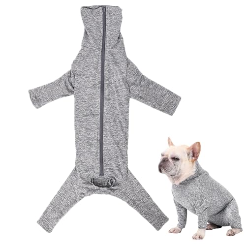 Body Suit for Dogs - Recovery Suit Dog Bodysuit | Winter Pullover Dog Clothes, 4 Legged Dog Jumpsuit Prevent Shedding, Stretchy for Dogs Cats von MYJIO