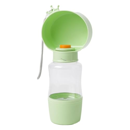 MYJIO Hundereiseflaschen | 400-ml-Reisenapf-Wasserflasche mit abnehmbarem Umhängeband | Trinkzubehör für Haustiere zum Picknicken, Reisen, Camping, Wandern, Spazierengehen von MYJIO