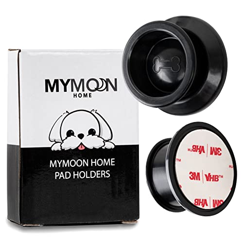 MYMOON HOME Pee Pad Halter für Hunde (2 Stück) Hundetöpfchentraining Pad für Beinhebung Markierung Hunde – Verwendung mit jeder Größe Puppy Wee Wee Pads – haftet auf jeder flachen Oberfläche, starke von MYMOON HOME