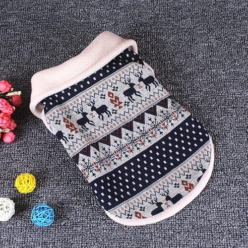 MYVZO Pullover Haustierkleidung Hunde Strickpullover Hundekleidung Baumwolle Warmes Kostüm Herbst Winter von MYVZO