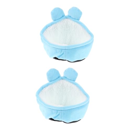 Nest für Kleintiere 2 Stück Hamster Baumwolle Nest Chinchilla Guinea Habitat Hamster Bett Haus kleines kleines Haustier warm Nest für Kleintiere 2 Stück Hamster Baumwolle Nest Chinchilla Guinea Habitat Hamster Bett Haus kleines kleines Haustier warm von MYXJX