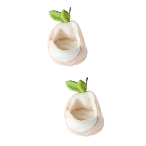 Nest für Kleintiere 2 Stück Hamster Nest Spielzeug Stofftier Haustier Hamster Mini Bett Igel Versteck Bett Meerschweinchen Nest für Kleintiere 2 Stück Hamster Nest Spielzeug Stofftier Haustier Hamster Mini Bett Igel Versteck Bett Meerschweinchen von MYXJX