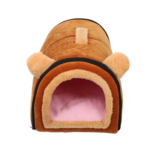 Nest für Kleintiere Hamster Baumwolle Nest Hamster Haustier Bett Mäuse Bett Kleine Tiere Bett Kaninchen Nest Klapp Hängematte Haustier von MYXJX