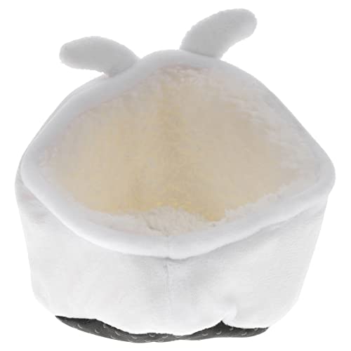 Nest für Kleintiere Haustier Hamster Baumwolle Nest Hamster Versteck Kaninchen Zubehör Winter Ratte Nest Meerschweinchen Nest Nest für Kleintiere Haustier Hamster Baumwolle Nest Hamster Versteck Kaninchen Zubehör Winter Ratte Nest Meerschweinchen Nest von MYXJX