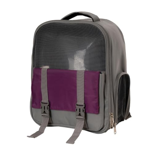 MZRAN Haustier-Tragetasche, Netzstoff, Katzenrucksack, Hundetragetasche, Reisetasche, Haustier-Rucksack von MZRAN