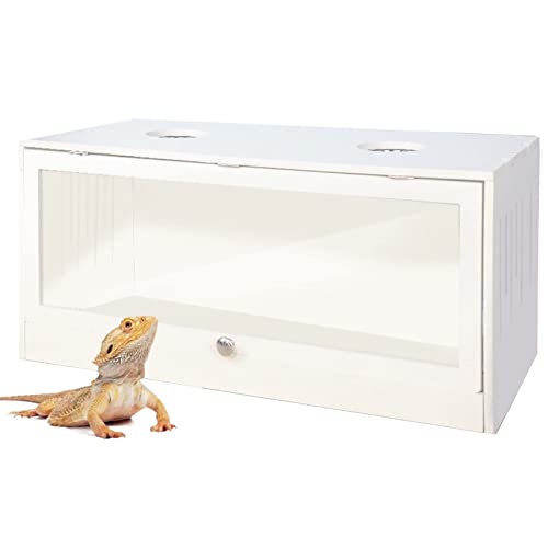 Reptilien-Futterbox, PVC, Zucht-Vivarium, Acryl, transparent, Reptilien-Lebensraum, Terrarium-Hülle für Schlange, Spinne, Eidechse, Skorpion, Schildkröte von MaGiLL