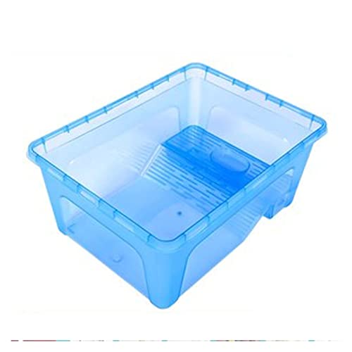 Schildkrötenbecken Großes Schildkrötenbecken mit Terrasse Aquarium Haushaltsschildkrötenbox Plastikschildkrötenbecken Aquarium Schildkrötenvilla Aquarium Aquar von MaGiLL