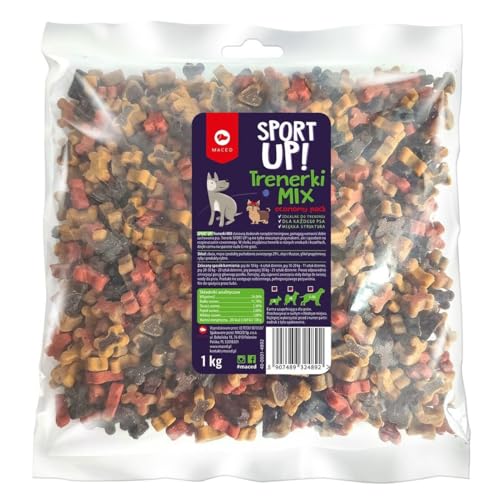 Maced Snack für Hunde Sport Up! Knochen Fisch 1 kg von Maced