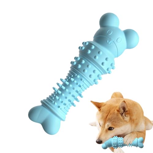 Bissfestes Hundespielzeug, Kauspielzeug – interaktives Zubehör mit bärenförmigem Knochen für große, mittelgroße und kleine Welpen Bissfestes Hundespielzeug, Kauspielzeug – interaktives Zubehör mit bärenförmigem Knochen für große, mittelgroße und kleine Welpen von Maciun