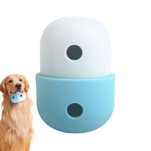Hundefutterspender Spielzeug | Silikon Hundefutter Spender Ball | Haustierbedarf, interaktives Haustieranreicherungsspielzeug für langsames Fütterungstraining Spielen Hundefutterspender Spielzeug | Silikon Hundefutter Spender Ball | Haustierbedarf, interaktives Haustieranreicherungsspielzeug für langsames Fütterungstraining Spielen von Maciun