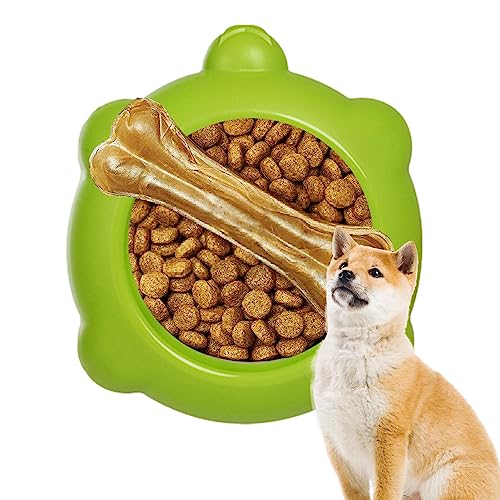 Maciun Hundenapf Slow Feeder | Langsamer Fressen Hundenapf | Runde Dosiermatte Futterplatte, Silikon Hund Leckpad Kiste Trainingshilfen für Welpen zur Verdauung von Maciun