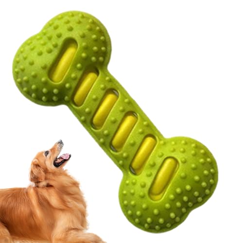 Kauspielzeug für Hunde, Knochenform, quietschendes Spielzeug für Hunde, stimulierendes, interaktives Haustierzubehör für Zahnreinigung, Unterhaltung Kauspielzeug für Hunde, Knochenform, quietschendes Spielzeug für Hunde, stimulierendes, interaktives Haustierzubehör für Zahnreinigung, Unterhaltung von Maciun