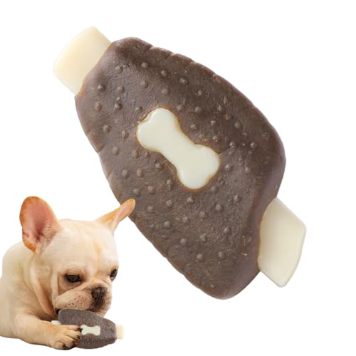 Kauspielzeug für Hunde, unzerstörbares Hundespielzeug, unzerstörbarer Rindgeschmack, interaktive Mundpflege für große Hunde Kauspielzeug für Hunde, unzerstörbares Hundespielzeug, unzerstörbarer Rindgeschmack, interaktive Mundpflege für große Hunde von Maciun