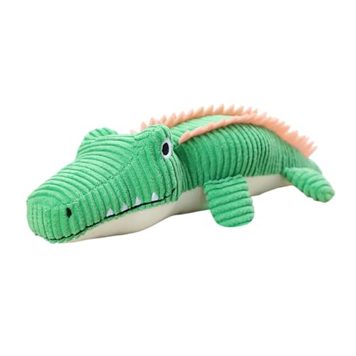 Plüsch-Haustierspielzeug, Plüsch-Hundespielzeug für Aggressive Kauer – niedliches Krokodil-Haustierzubehör, Beißfest, Stofftier, um sie zu beschäftigen Plüsch-Haustierspielzeug, Plüsch-Hundespielzeug für Aggressive Kauer – niedliches Krokodil-Haustierzubehör, Beißfest, Stofftier, um sie zu beschäftigen von Maciun