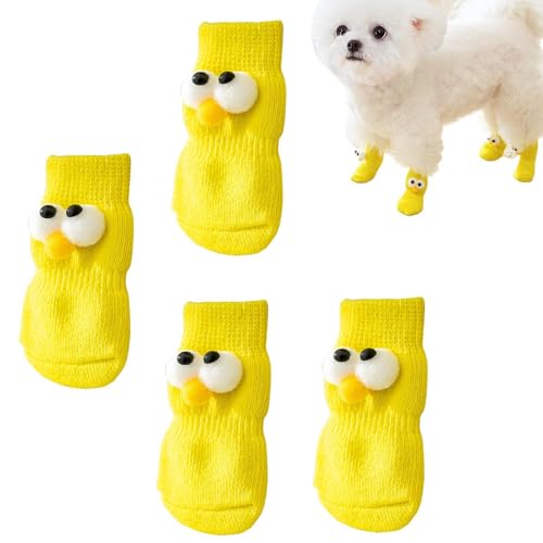 Maciun Socken für Hundebeine, weiche Haustier-Katzen, Winter-Beinschutzsocken – Schutzsocken für Haustiere, Hunde, Katzen, Welpen, Kätzchen von Maciun