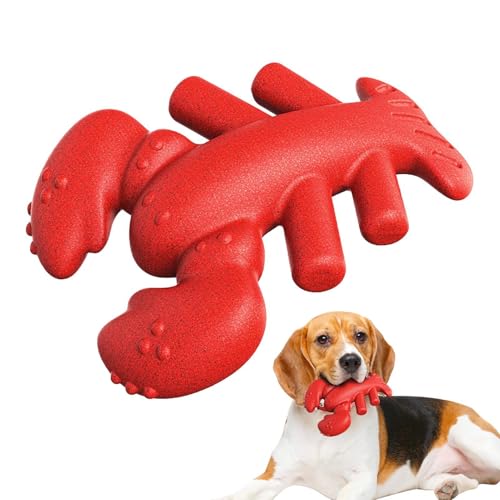 Maciun Tough Chew Toys for Dogs, Lobster Shaped Tething Toys for Aggressive Chewers, Tething Toys, Lobster Shaped Dog Chew Toy, Effective Pet Training Toys von Maciun