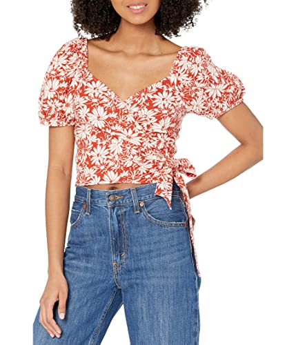 Madewell Anita Top – Leinen, Gerösteter Kürbis, X-Groß von Madewell